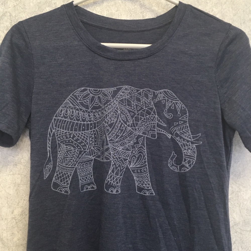 Zoe + Liv elephant T-shirt